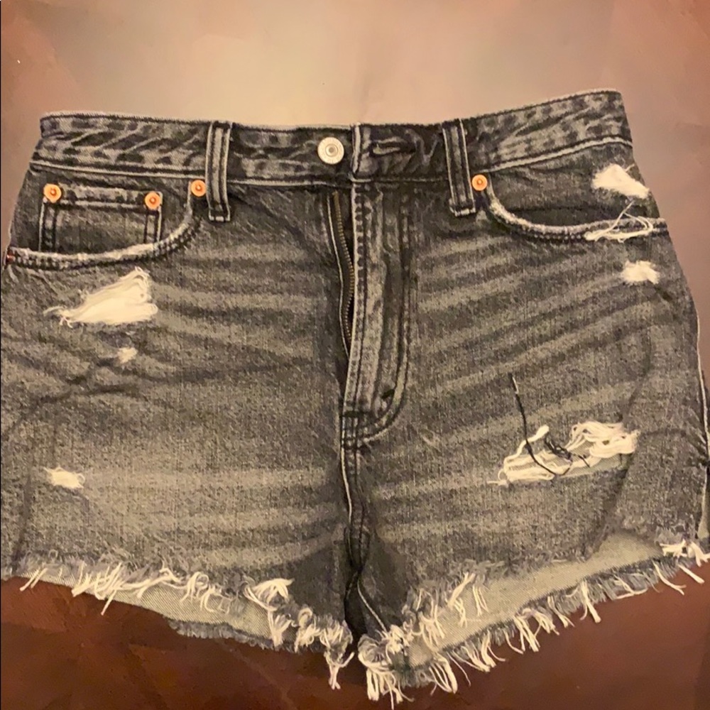 Abercrombie high rise shorts